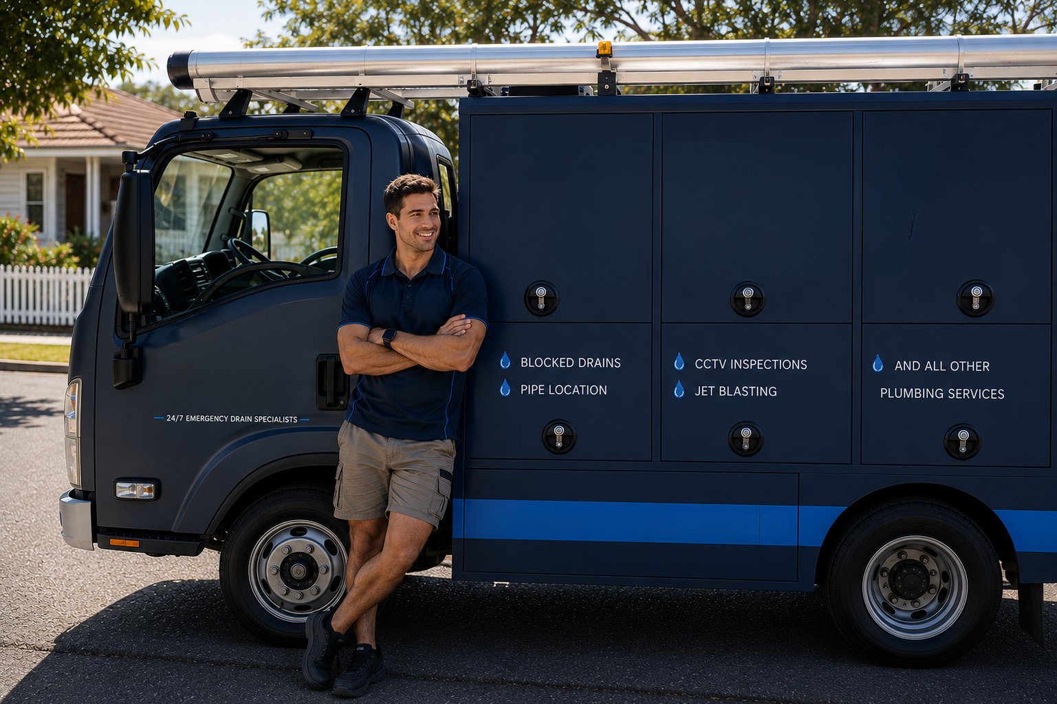 Plumber with Sydenham Blocked Drains van